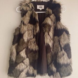 Faux Fur Vest